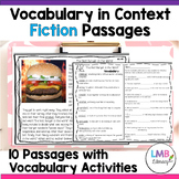 Vocabulary in Context Passages, Fiction Passages, Grades 4-6