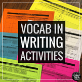 Vocabulary Words in Writing: 10 Practice Activities to Dee