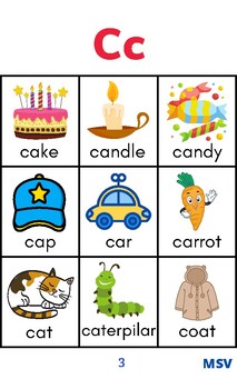 Vocabulary word List from Aa to Zz by Mauricio Salinas Vega | TPT