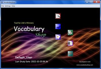 Preview of VocabularyShop