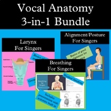 Vocal Anatomy BUNDLE: Alignment, Breathing, and the Larynx