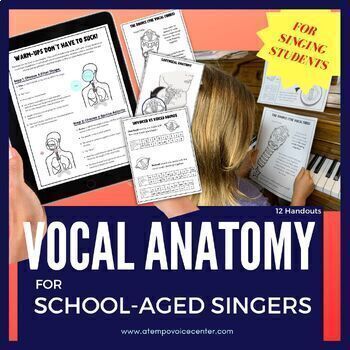 Preview of Vocal Anatomy for School-Aged Singers: Voice Lessons, Choir, Theater, Bands