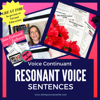 Preview of Resonant Voice Continuant Sentences (English/Español)