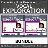 Vocal Exploration Music Activities for Elementary Music Cl