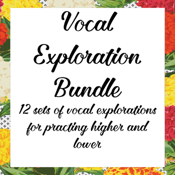 Preview of Vocal Explorations Bundle