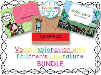 Preview of Vocal Explorations with Children's Literature BUNDLE