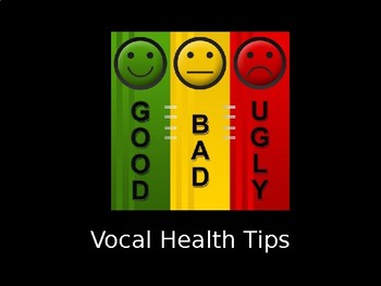 Preview of Vocal Health 1: TIPS