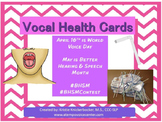 Vocal Health Cards for Speech Therapy