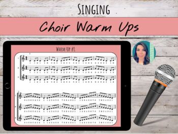 Preview of Vocal Warm Ups | Choir Builders on Google Slides