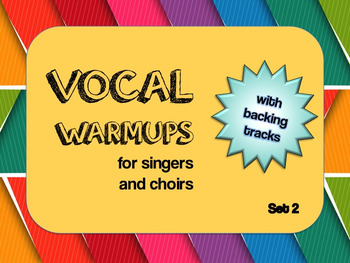 Preview of Choral Vocal Warmups with Backing Tracks Set 2