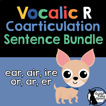 Preview of Vocalic R Sentence Bundle Coarticulation | Speech Therapy