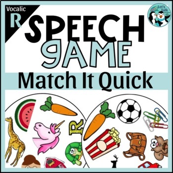 Preview of Vocalic R Game | Match It Quick