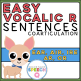 Vocalic R Sentences | Speech Therapy | Ear,Air, Ire, Ar, Or, Er