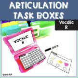 #AFTERCHRISTMAS22 Vocalic R Sound Articulation Task Boxes 