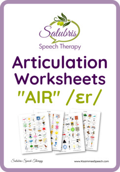 vocalic r worksheets speech therapy