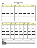 Vocalic /r/ Data Tracking Sheet