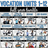 Vocation Units 1-12 Full Year Bundle