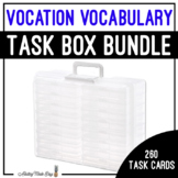 Vocation Vocabulary Task Box BUNDLE