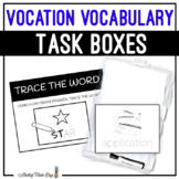 Vocation Vocabulary Task Boxes - Trace The Word