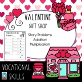Vocational Adding and Multiplying Valentine Orders to Find Total 