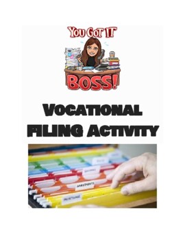 Preview of Vocational Filing Activity