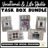 TASK BOX BUNDLE | Vocational Skills | Life Skills | Indepe