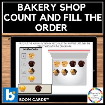 Preview of Vocational Life Skills Math Fill and Count the Order Inventory 