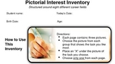 Vocational Picture Inventory for Non-Readers
