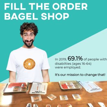 Preview of Vocational Skills: Bagel Shop Fill The Order