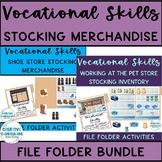 Vocational Skills Retail Store Shop Stocking Merchandise F