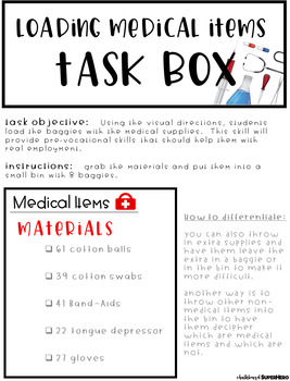 20 Task Box Resources To Use In Your Classroom or Home - Special Needs  Resource and Training Blog
