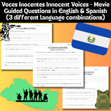 Voces Inocentes Editable Movie questions Spanish & English