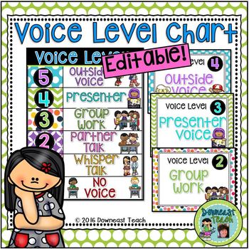 Voice Level 1 2 3 4 Worksheets Teaching Resources Tpt