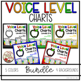 Voice Level Chart Bundle 5 colors