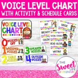 Voice Level Chart With Sorting Activity & EDITABLE Schedule Cards