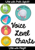 Voice Level Chart for use with Push Lights
