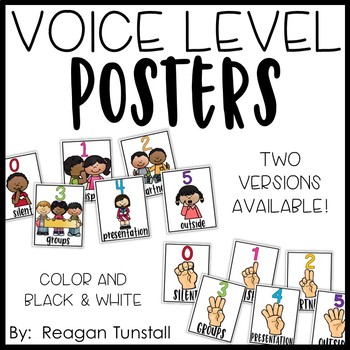 Preview of Voice Level Charts {free}