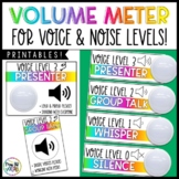 Voice Level Lights Chart for Noise Monitoring