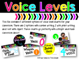 Voice Level Posters {Black & Brights Collection}