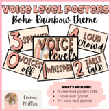 Voice Level Posters Boho Theme