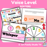 Voice Level Posters- Kids / Colorful Theme