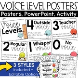 Voice Level Posters with Editable Charts 