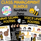 Voice Level and Hand Signal Bumblebee Bee Themed Class Man