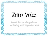 Voice Levels Chart