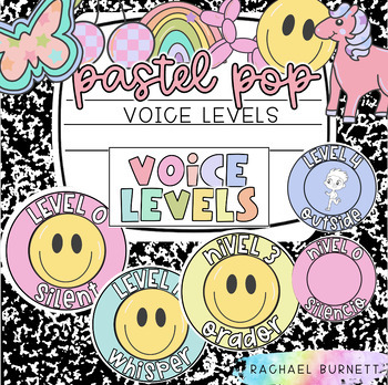 Preview of Voice Levels Pastel Pop