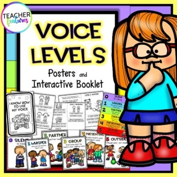 Voice Level 1 2 3 4 Worksheets Teaching Resources Tpt