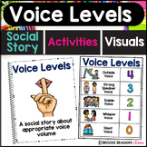 Voice Levels: Social Story, Voice Level Chart, Visuals, Vo
