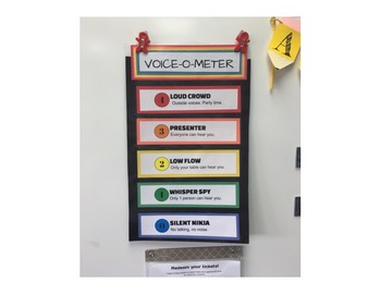 Preview of Voice-O-Meter Classroom Noise Management Tool
