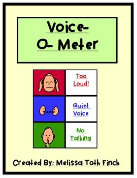 Preview of Voice-O-Meter: Visual Supports for Students with Special Needs
