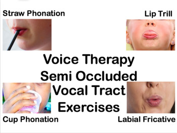 Preview of Voice Therapy Semi Occluded Vocal Tract Exercises